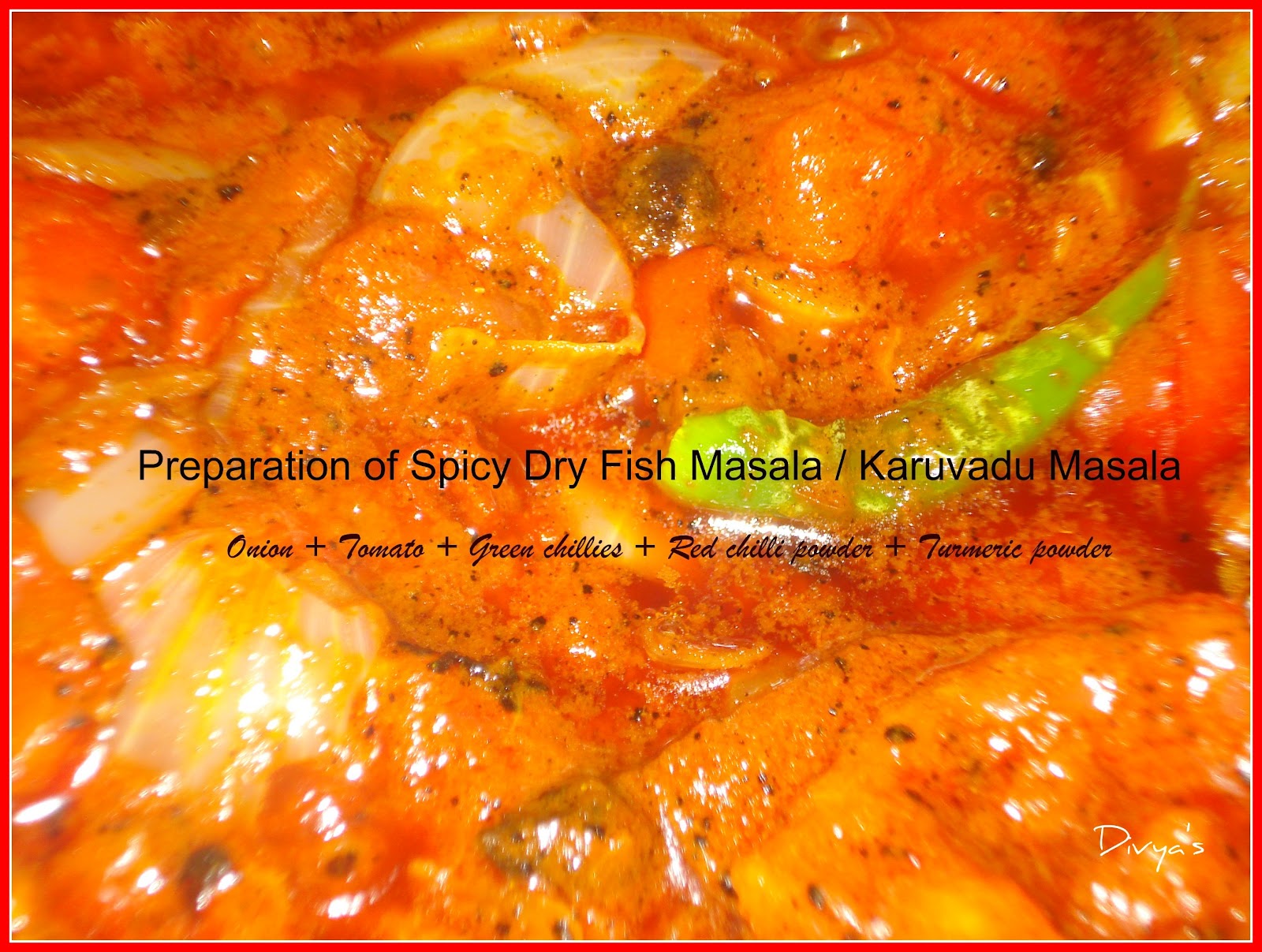 Spicy Dry Fish Masala / Karuvadu masala You Too Can Cook