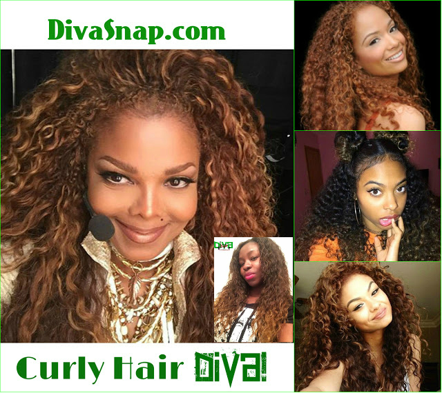 Divasnap Com Oh You Nasty Curls Check Out Janet Jackson Diva Check Out Janet Jackson Diva Snap More Styled Thier Blonde Brown Nasty Curly Locs Photos Video