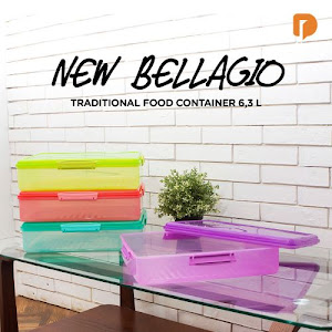 New Bellagio Traditional Food Container 6.3 L (Set of 3)