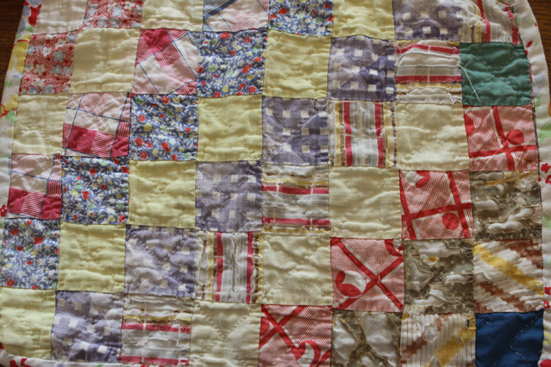 Antique doll quilt