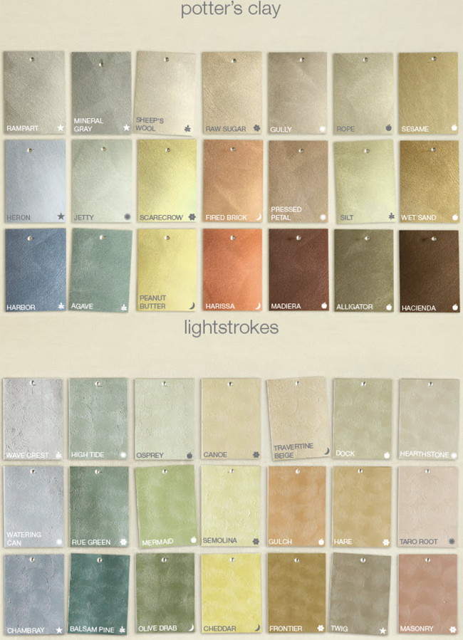 Martha Stewart Metallic Paint Color Chart