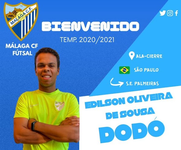 Oficial: El Málaga CF Futsal firma a Dodó
