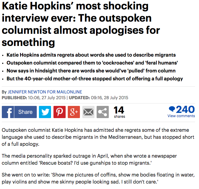 katie hopkins response to article Thanks for signing up as a global citizen katie hopkins will no longer host her weekly radio show on lbc after a huge backlash to her response to the manchester. katie hopkins response to article Thanks for signing up as a global citizen katie hopkins will no longer host her weekly radio show on lbc after a huge backlash to her response to the manchester.