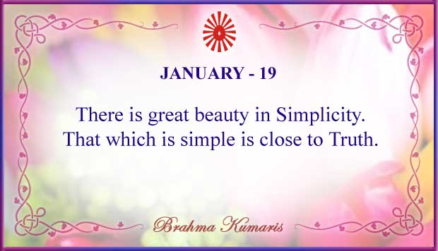 January 19 Thought For The Day January 19