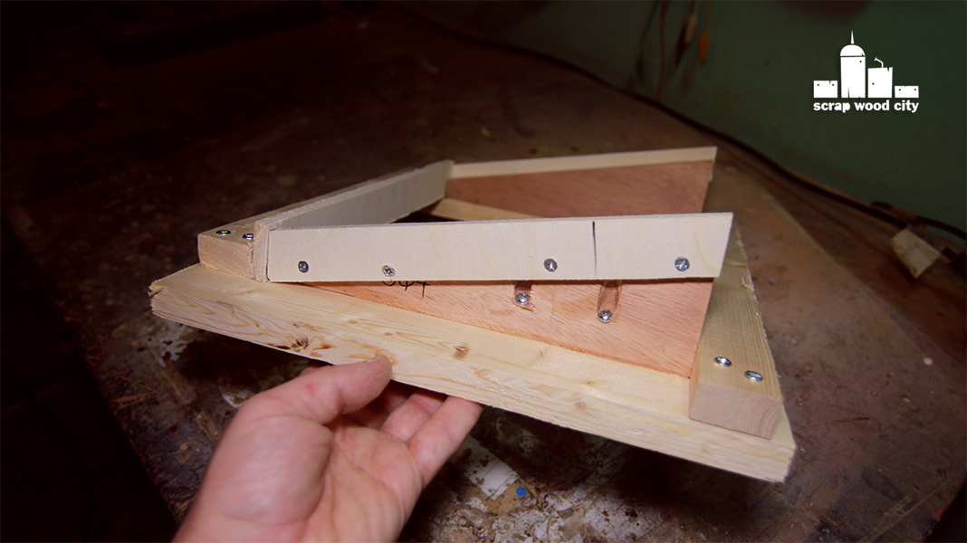 scrap wood city How to make a jig for making beehive handles using a