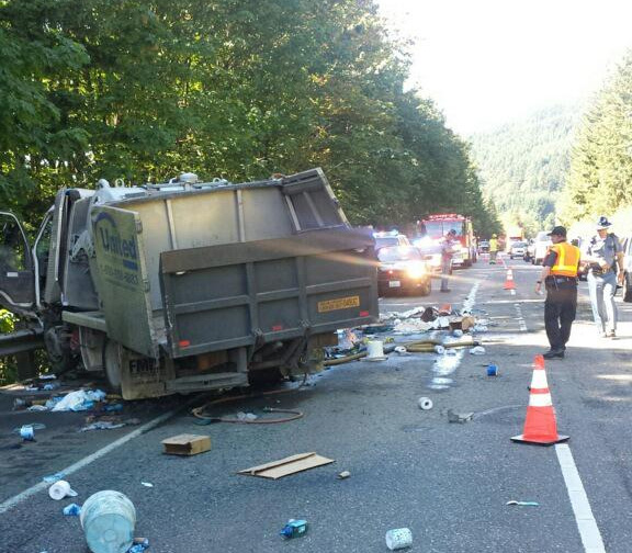 MEC&F Expert Engineers That stinks Spilled portapotties in I5