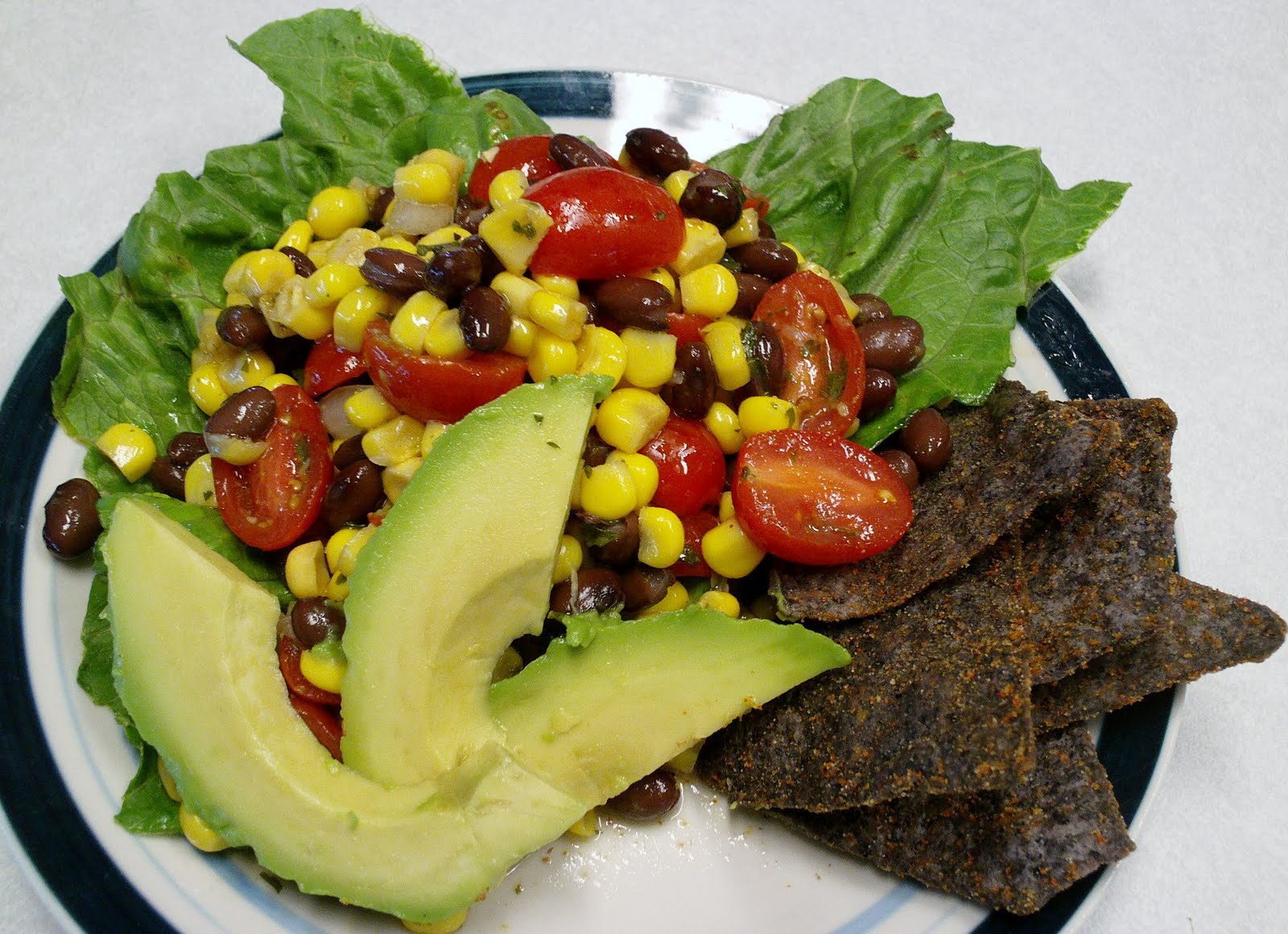 My Vegan Voyage and Vegan Recipes Corn and Black Bean Salad (A.K.A