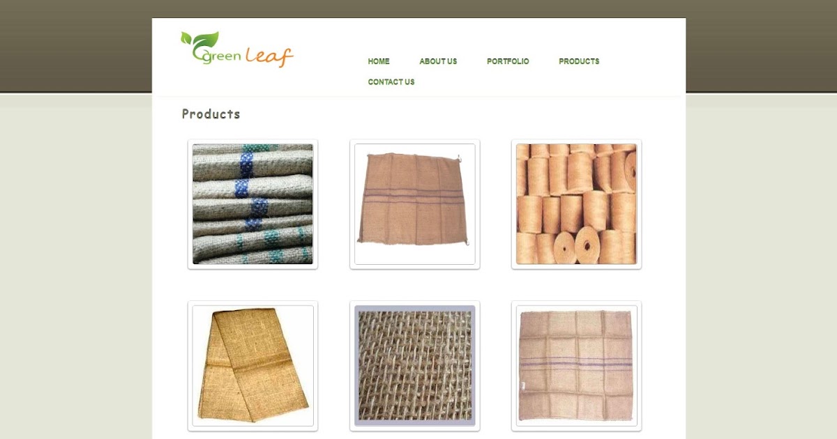 Jute goods