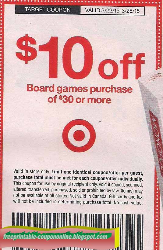 Printable Coupons 2018 Target Coupons
