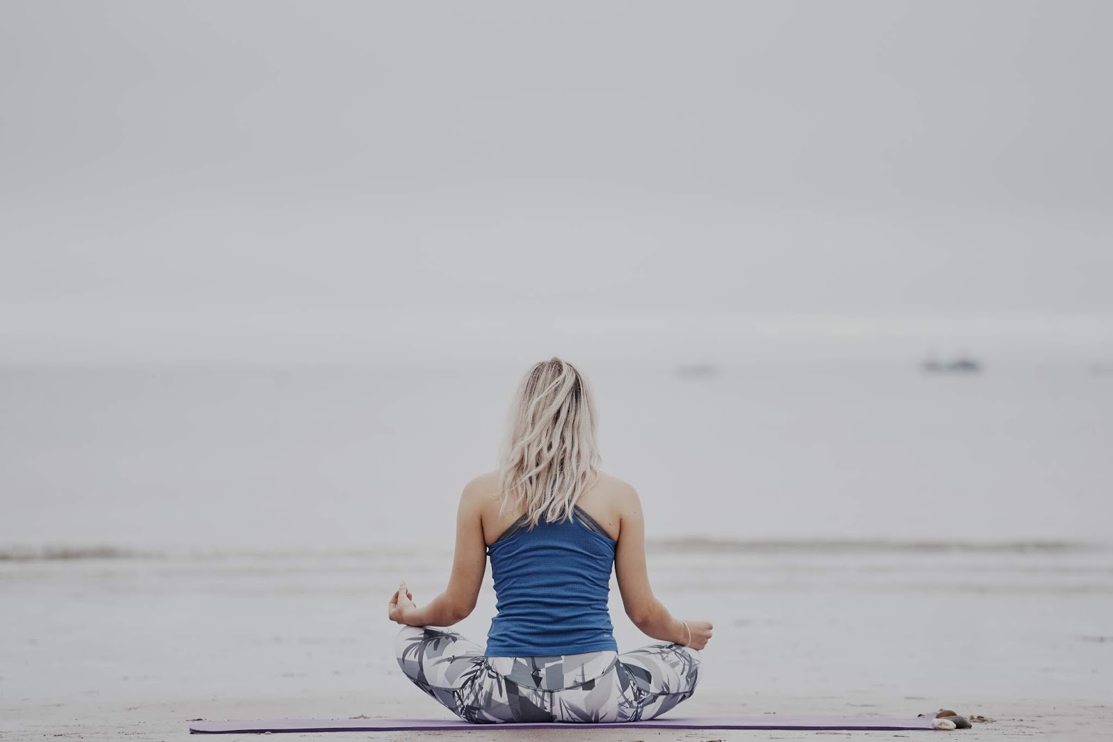 beach yoga