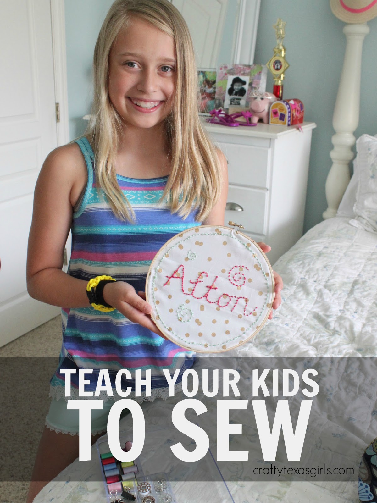 Crafty Texas Girls Teach Your Kids to Sew