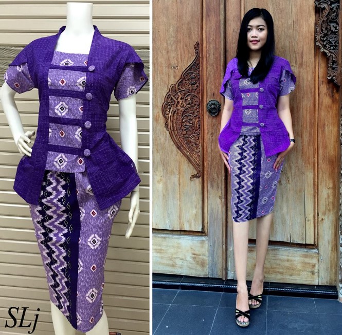 20 Model Baju Batik Setelan Trend Terbaru 2019