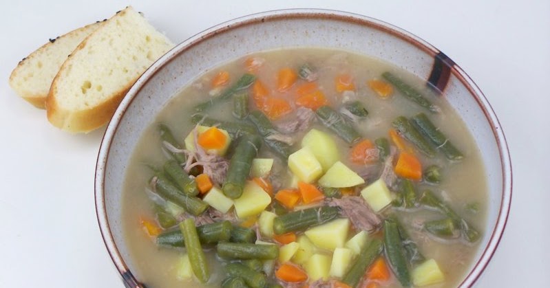 Lecker Bentos und mehr: Grüne Bohnensuppe mit Hammelfleisch