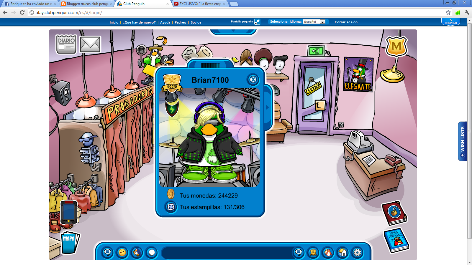 TRUCOS DE CLUB PENGUIN