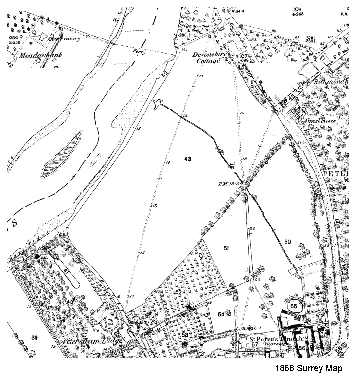 Petersham Meadows River Lane Kissing Gate