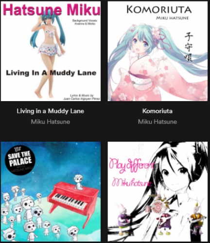 Escucha musica de Miku Hatsune Online PC, Smarphone, tablet, Chromecast