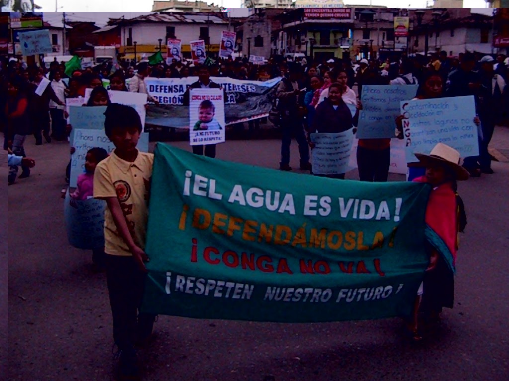 OTRO URUGUAY ES POSIBLE CAJAMARCA PERU Militarización de Cajamarca