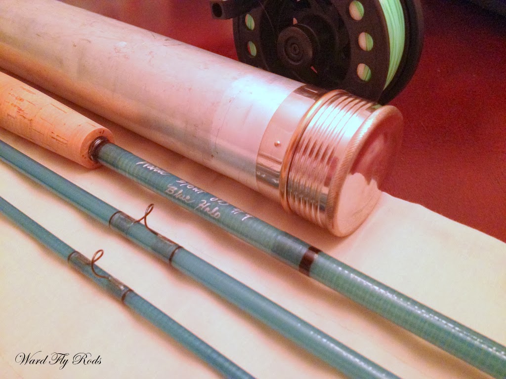 Ward Fly Rods Blue Halo Fiberglass 5/6wt Blueberry
