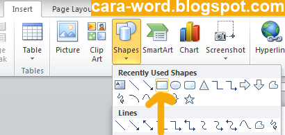 Cara Membuat Kop Surat di Word Cara Membuat Kop Surat di Word