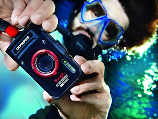 Olympus TG-2 camera, underwater digital camera