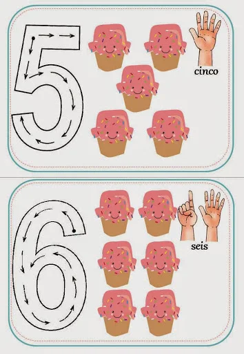 numerais e quantidade ed infantil