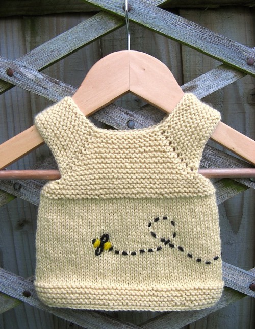 Winnie The Pooh Milo Vest - Knitting Pattern 