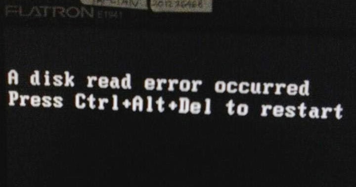 A disk read error occurred windows. A disk read error occurred windows