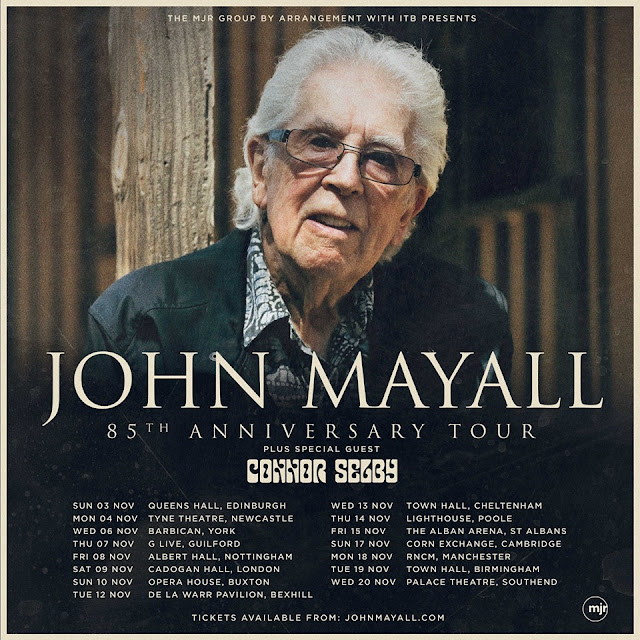 john mayall tour schedule