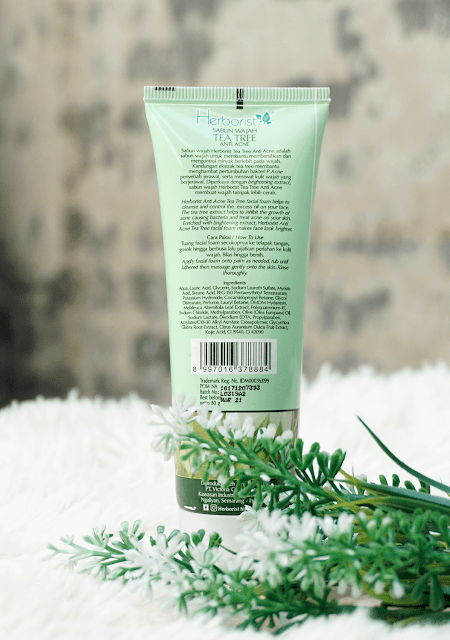 Herborist Anti Acne Tea Tree Facial Foam