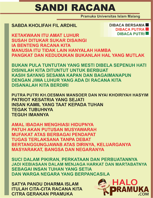 Sandi Racana Pramuka
