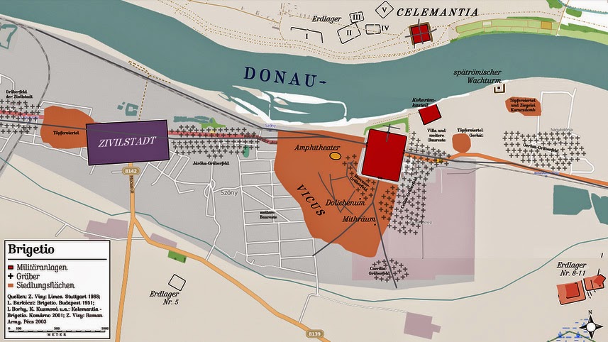 ArqueoLugares BRIGETIO prox. Szóny. Hungría