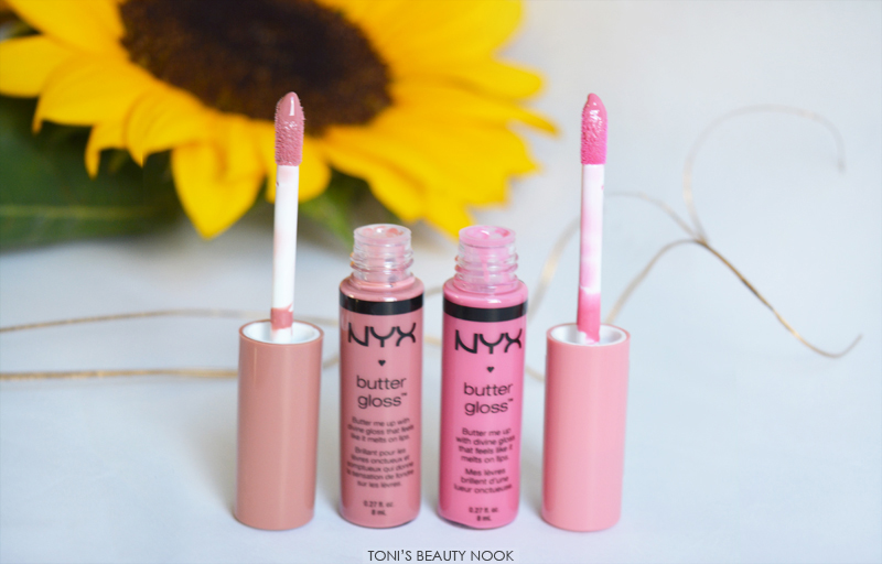 Toni's Beauty Nook NYX Butter Gloss Vanilla Cream Pie & Tiramisu