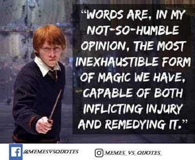Best Harry Potter Quotes Not so humble