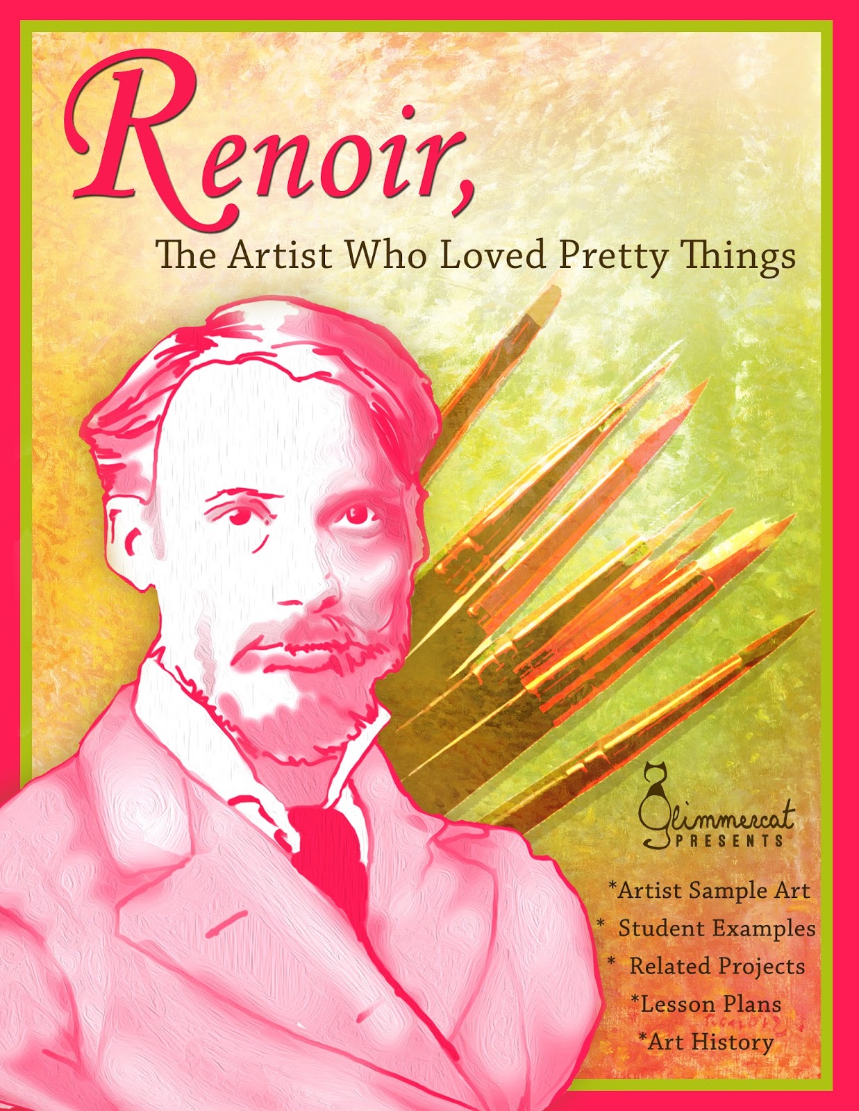 Glimmercat Education Art And Art History For Elementary Students