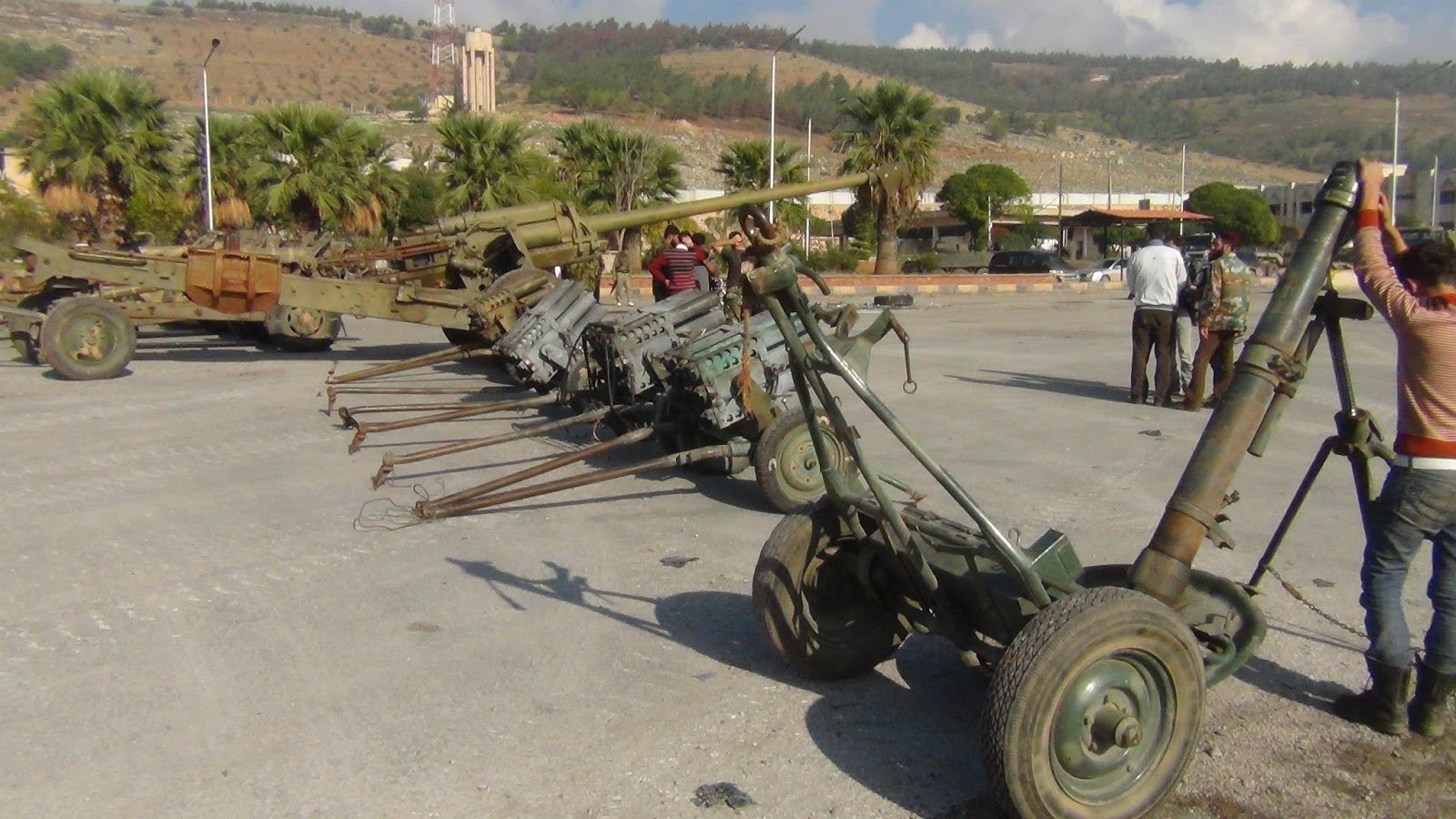 Brown Moses Blog New Videos Show Even More Heavy Weapons Captured From The 46th Regiment