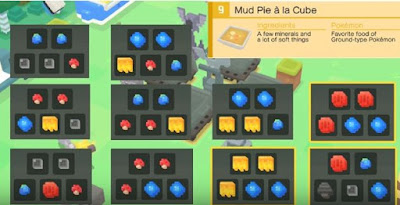 Pokémon Quest, Cooking Recipes, Ingredients Guide