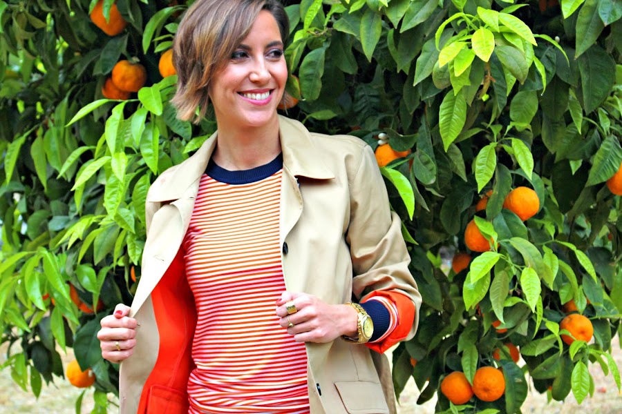 Fitness And Chicness-Orange Stripes-3