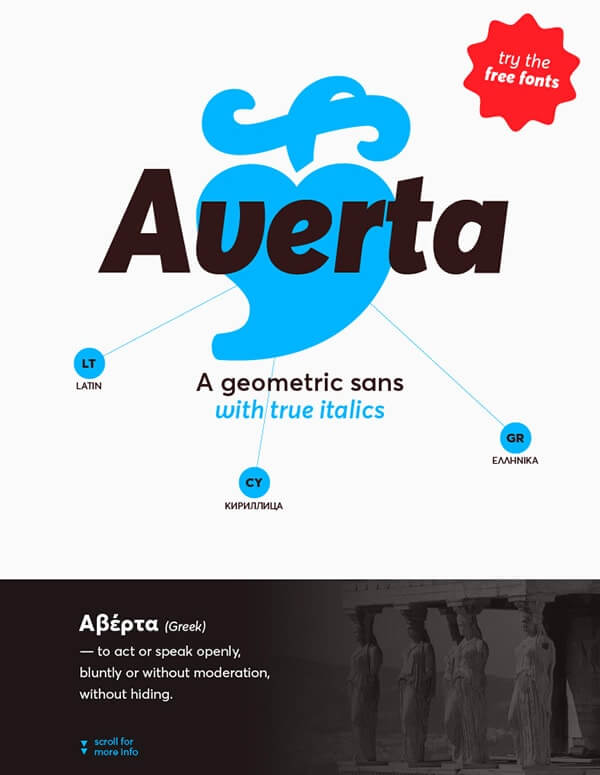 Averta Typeface Download Gratis Sans Serif Komersial Font - Averta Typeface