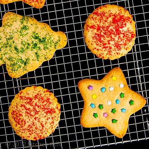 Peanut Butter Stamped Cookies - Roti n Rice