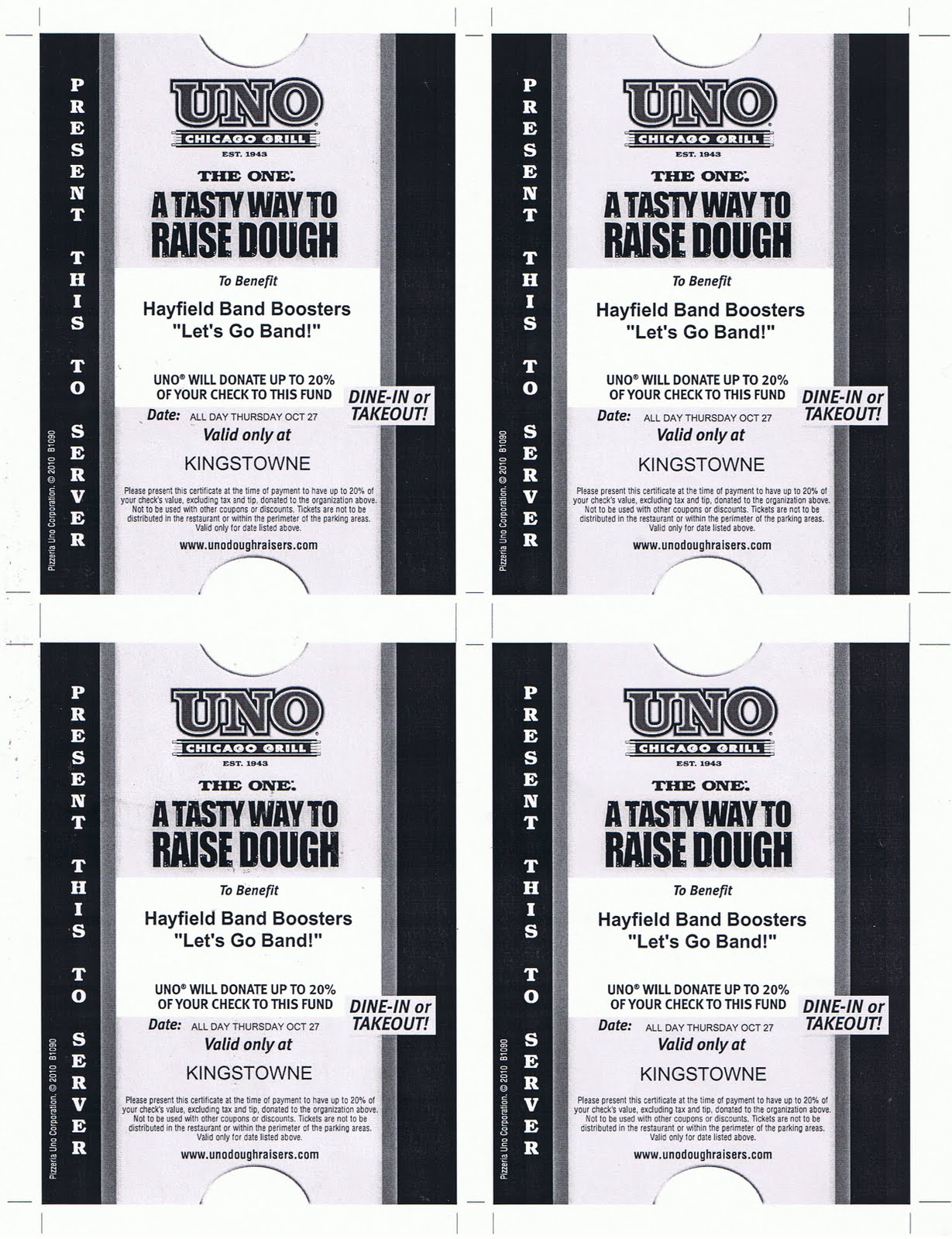 Hayfield Band Boosters Hayfield High School Band Msg 19...Thank You