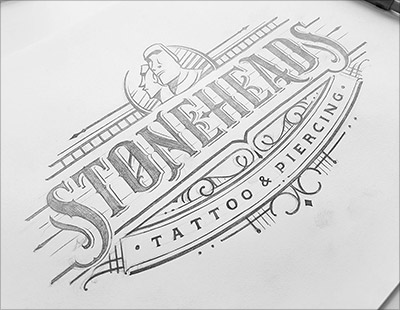Hand Lettered Logo Trend Desain logo Tahun 2018 - Hand Lettered Logo