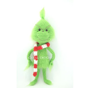 PATRON GRATIS EL GRINCH AMIGURUMI 32601