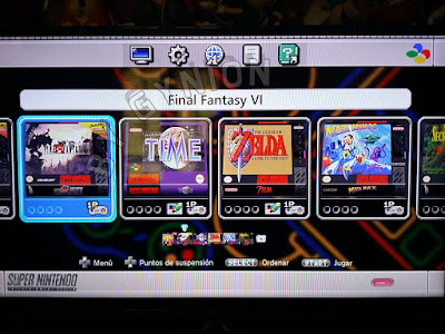 Nintendo Classic Mini Menu With Custom Icons