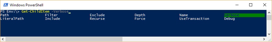 Windows PowerShell - Dobór parametrów polecenia Windows PowerShell - Dobór parametrów polecenia