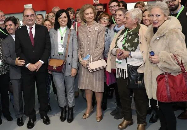 Queen Sofia of Spain presided over the opening ceremony of VIII National Alzheimer Congress organized by CEAFA