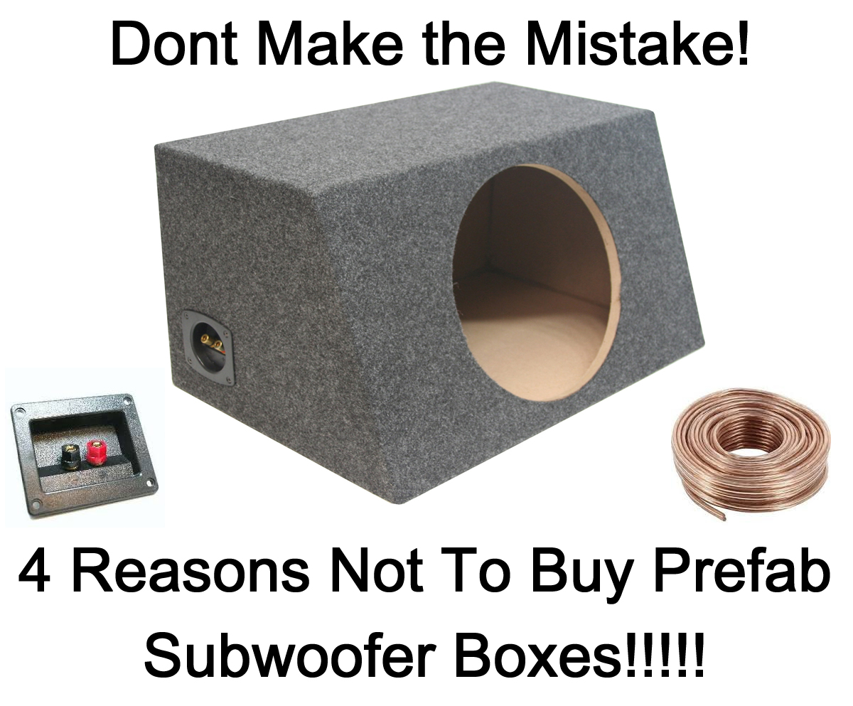 4 Reasons Why You Dont Want a Prefab Sub Box! How To Fix & Repair