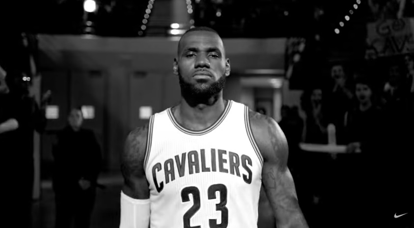 spot nike lebron james