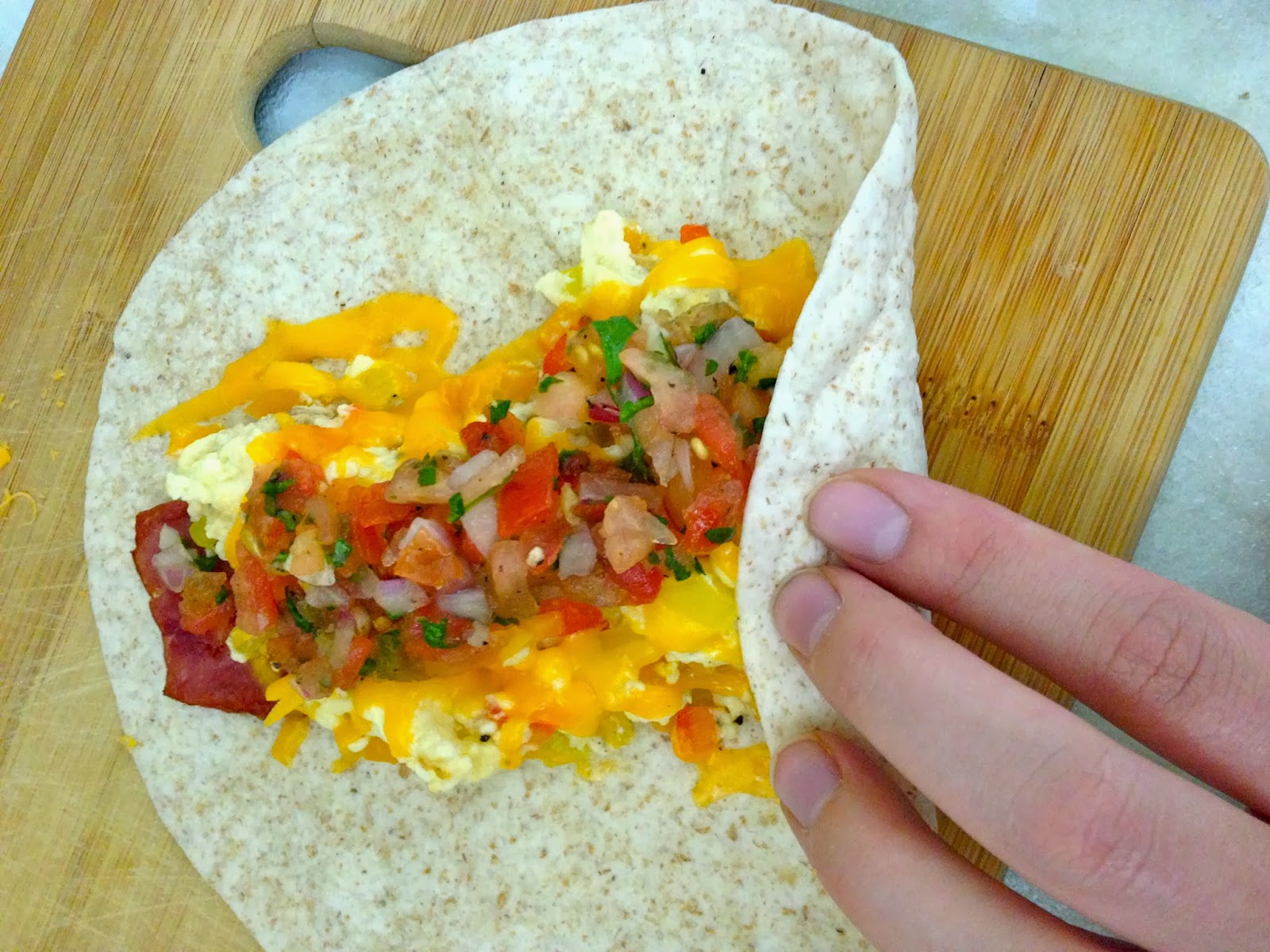 The Lifestyle Notebook Healthy Breakfast Burrito