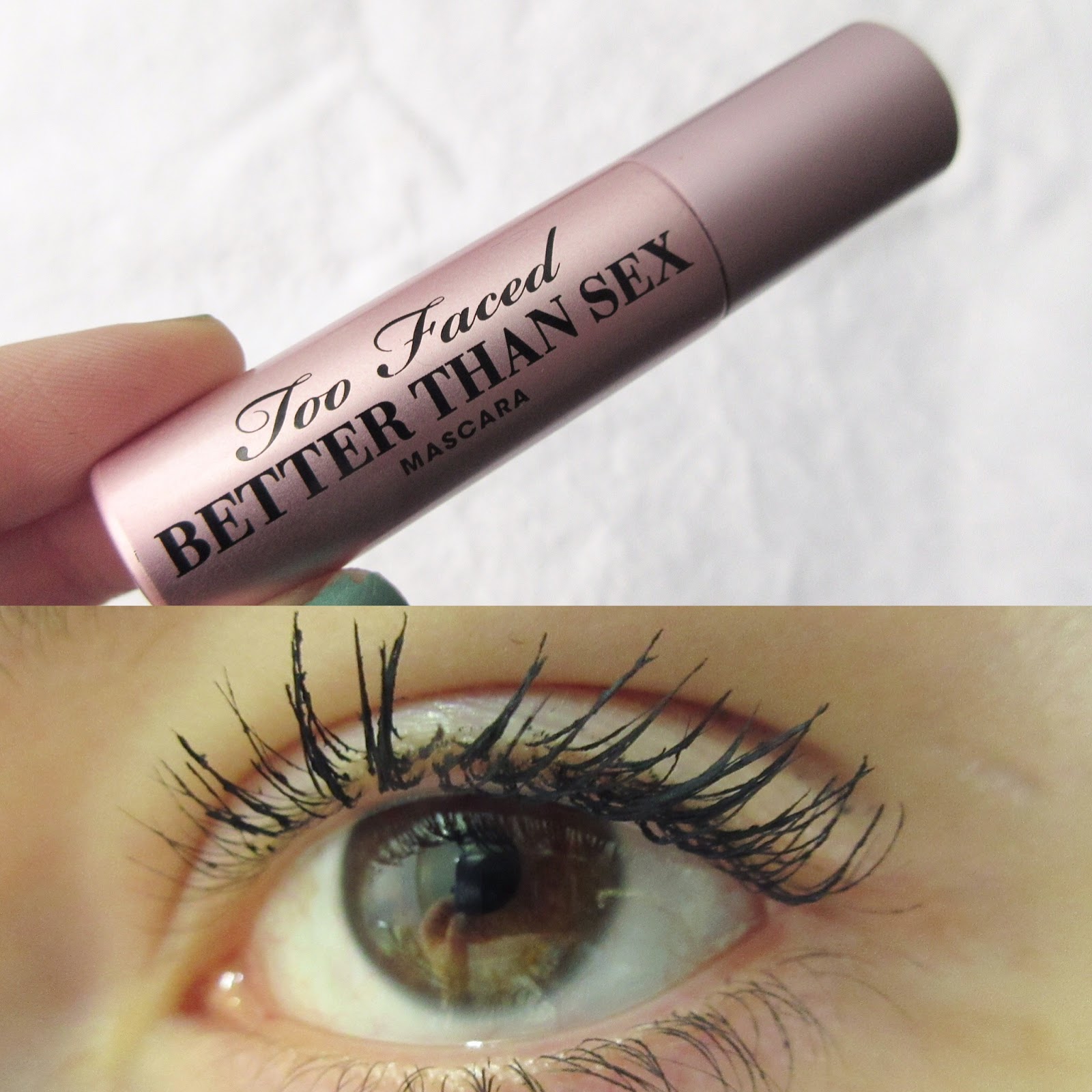 Too Faced Better Than Sex Mascara Too Faced Better Than Sex Mascara Swatch