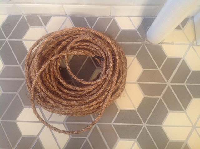 covering exposed heat pipes with rope covering exposed heat pipes with rope